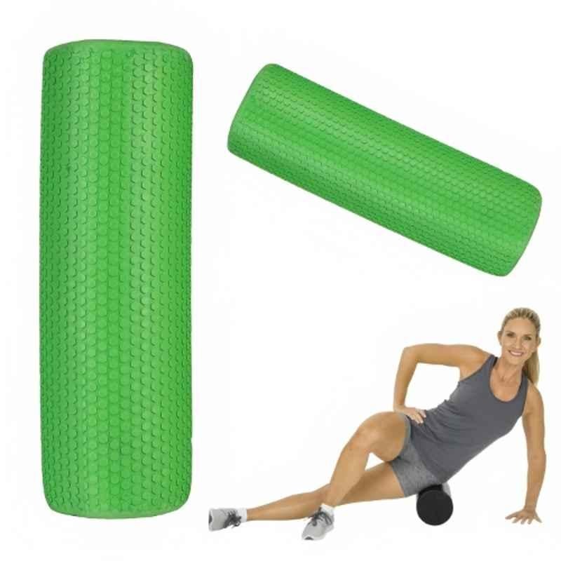Healthtrek 45cm EVA Green Yoga Foam Roller