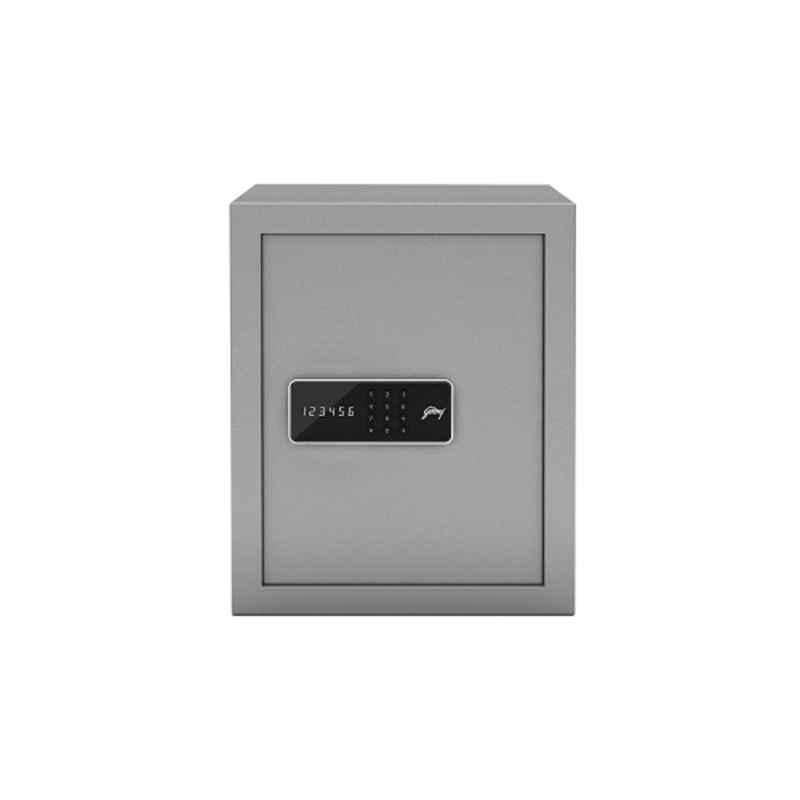 Godrej Forte Pro 40L Alloy Steel Light Grey Digital Electronic Safe Locker (Tijori) with Motorized Locking Mechanism