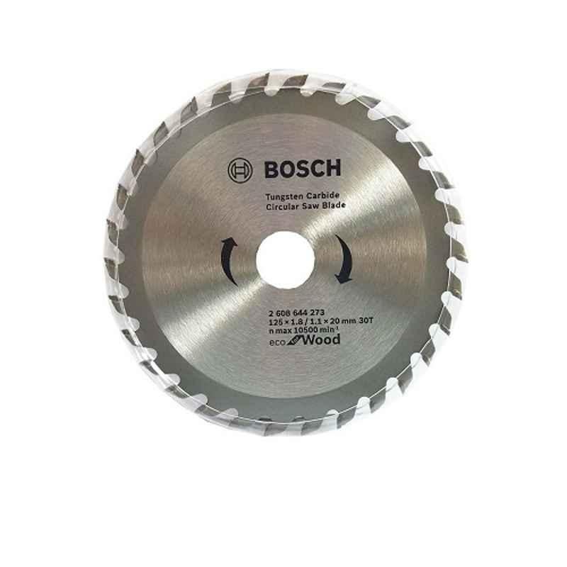 Bosch 5 inch 30 Teeth Tungsten Carbide Circular Hand Saw Blade, 2608644273