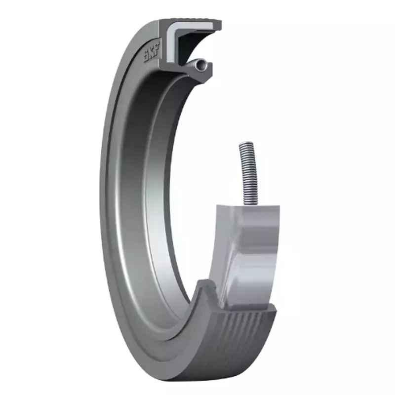 SKF 35x52x7mm Nitrile Rubber Single Sealing Lip Radial Shaft Seal, HMS5RG