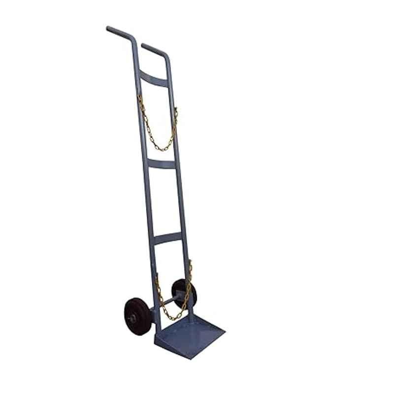 Akura 150kg Mild Steel Two Wheel Single Gas Cylinder Trolley, SCO6MO2001