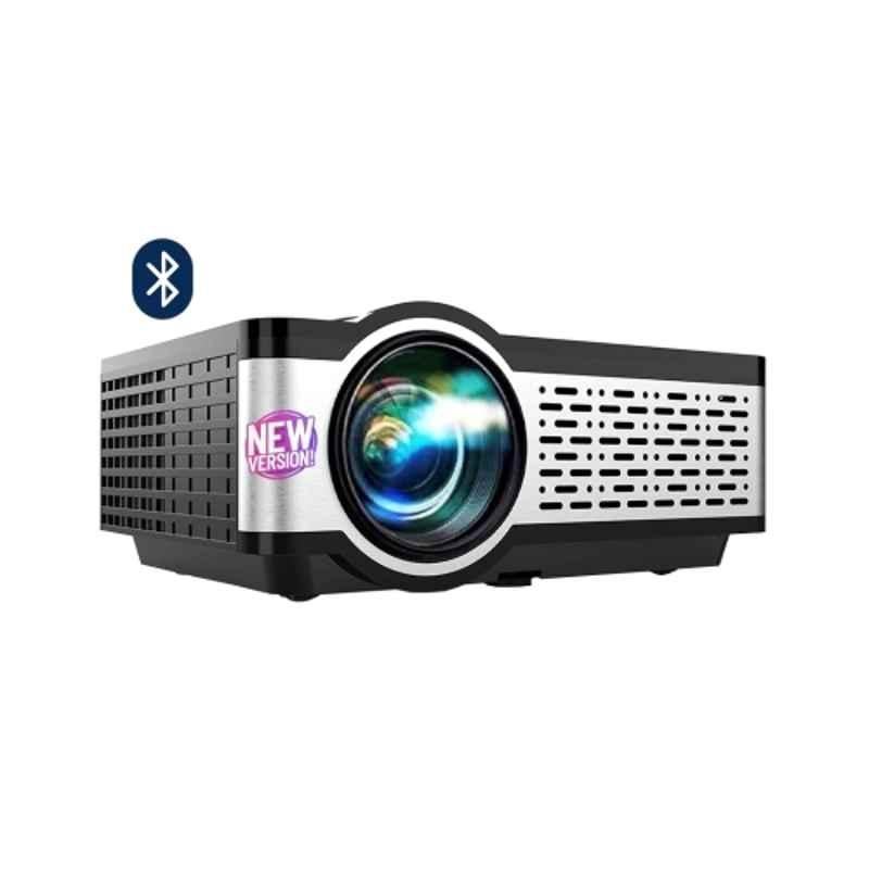 Egate i9 Pro Max 6900lm Bluetooth LED Projector FHD 1080p Native| 4k Support| BT + USB + HDMI|210" Display| Inbuilt Speaker| E03i31