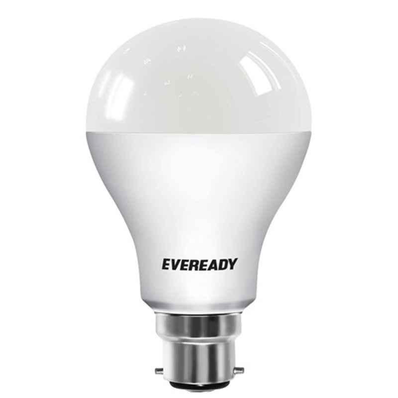 Eveready 12W 1200lm B22D Cool Day White Round LED Bulb (Pack of 2)