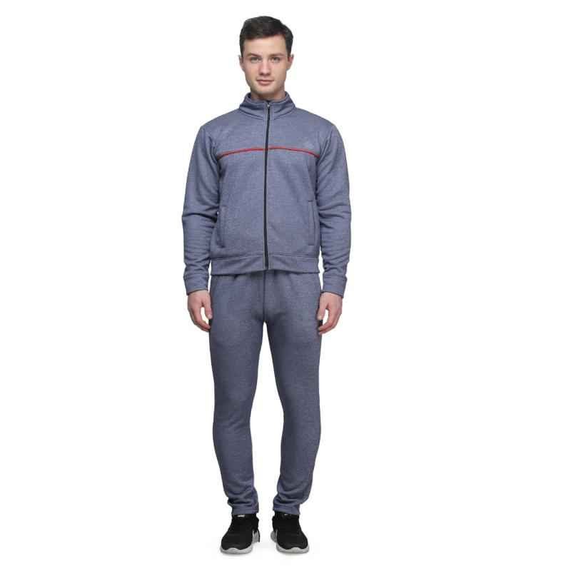 Abloom 143 Grey & Red Tracksuit, Size: M