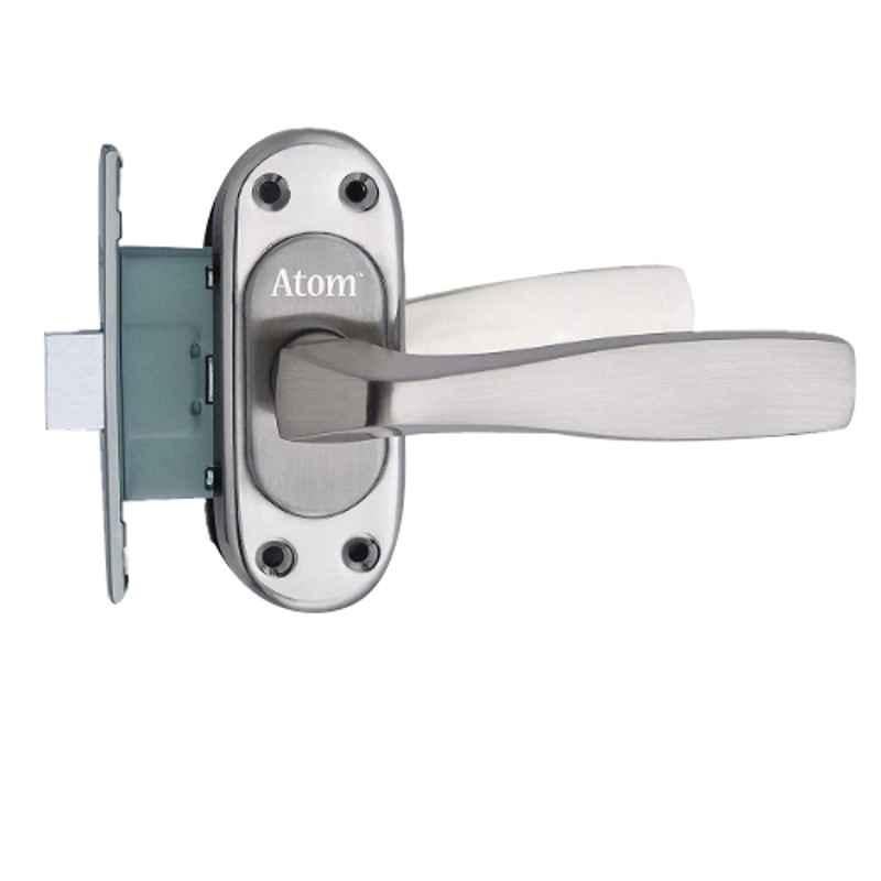 Atom Panda-Bl Stainless Steel Mortise Door Handle with Baby Latch Lock