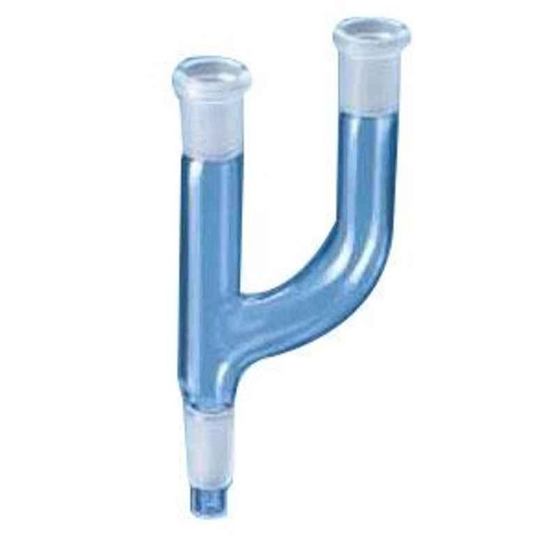 Borosil 19/26 & 34/35 Two Neck Parallel Adaptor, 8831819