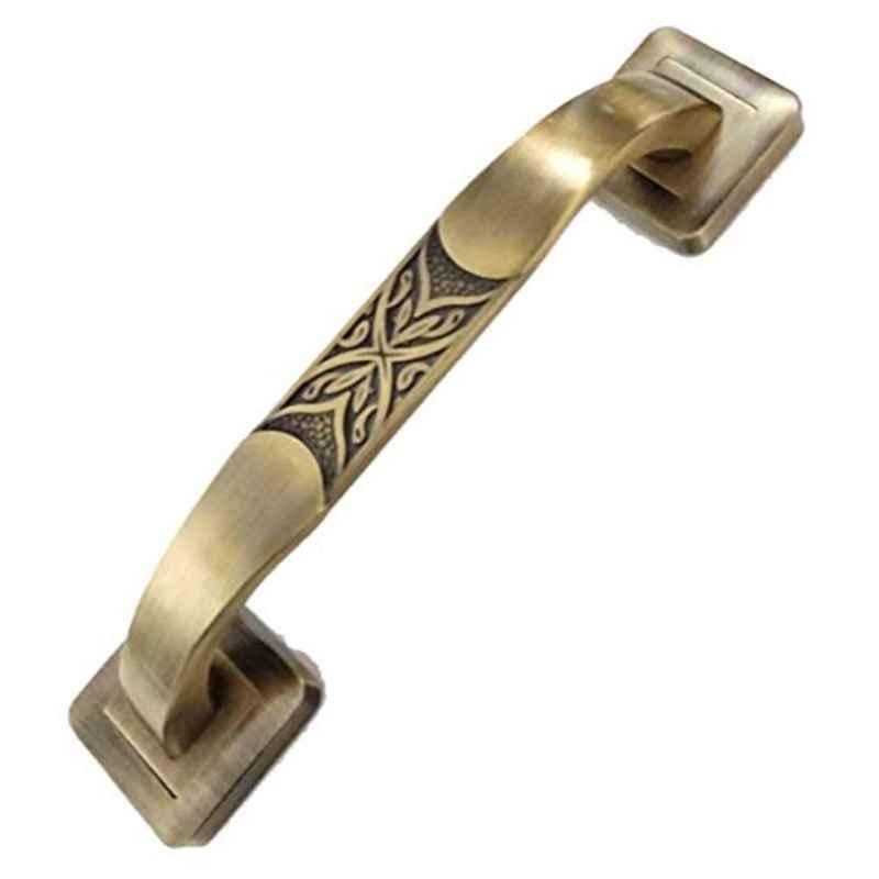 Jovial 8 inch Zinc Alloy Antique Brass Main Door Pull Handle, KT-2006-Antique-Copy