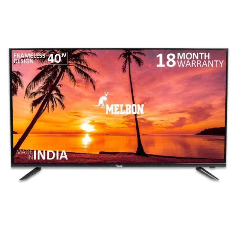 Melbon 40 inch Black Full HD Smart Android LED TV with 18 Months Warranty