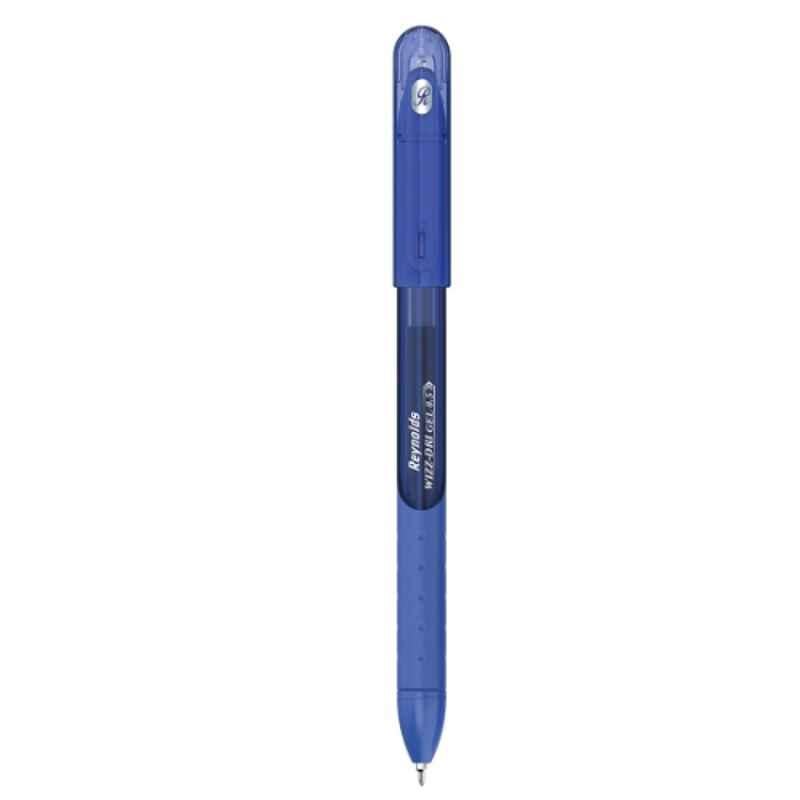 Reynolds Wizz Dri 0.5mm Blue Gel Pen (Pack of 12)