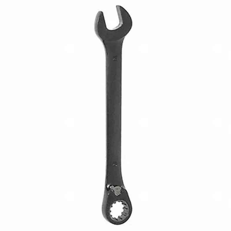 Westward 6-3/4 inch Alloy Steel Black Chrome Ratchet Wrench, 34D959