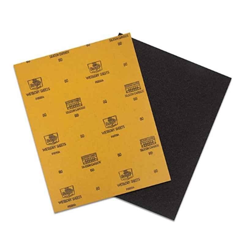 Berger 180 Pcs 60 Grit Wet & Dry Sanding Sheet Set, F0030A002U001000
