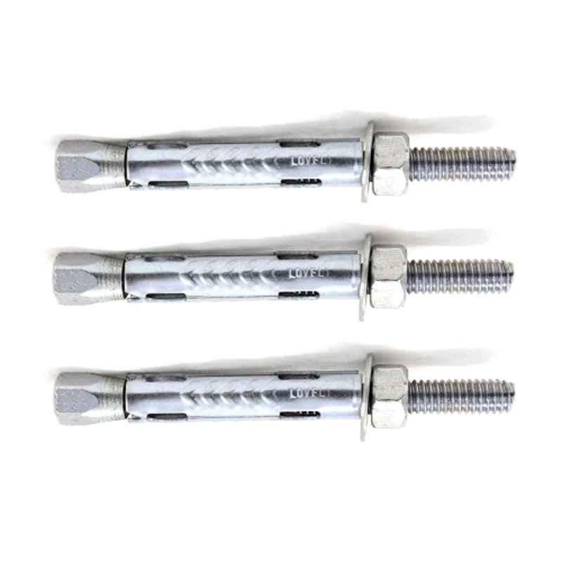 Lovely 12x125mm Anchor Fastener Projection Bolt (Pack of 3)