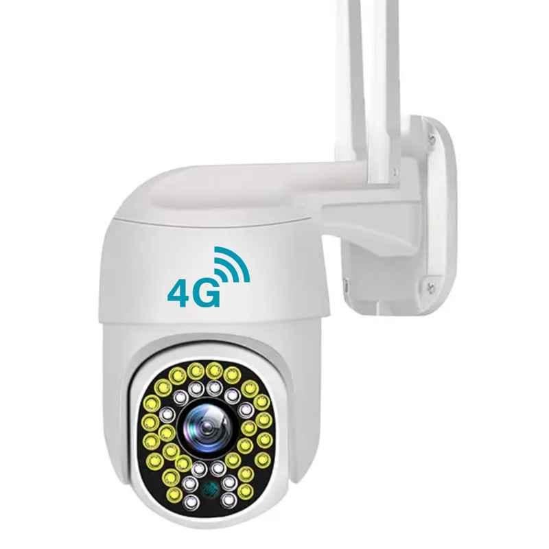 Maizic Smarthome 5MP FHD 1080p 4G PTZ Wireless Camera with Two Way Audio, Colour Night Vision & Motion Detection