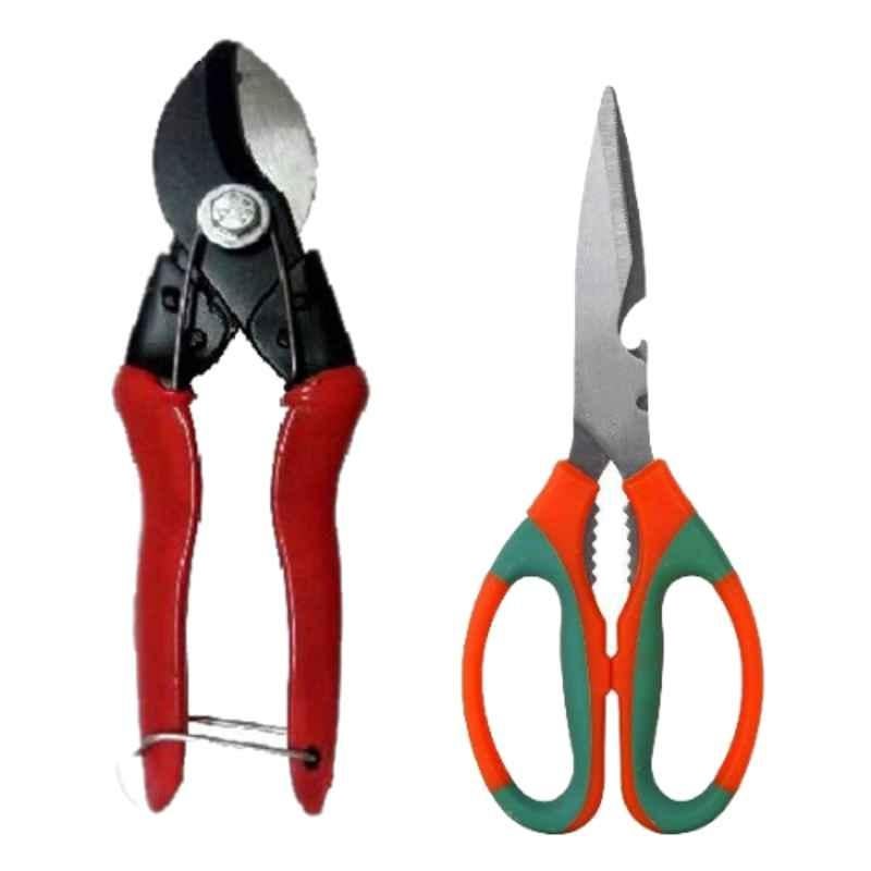Pier Imports 2 Pcs Scissor & Cutter Garden Tool Kit, PI-123