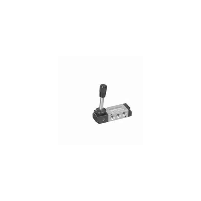 Janatics 5/2 Type G1/8 Panel Mounting Valve with Switch, DS254P60-FH2A