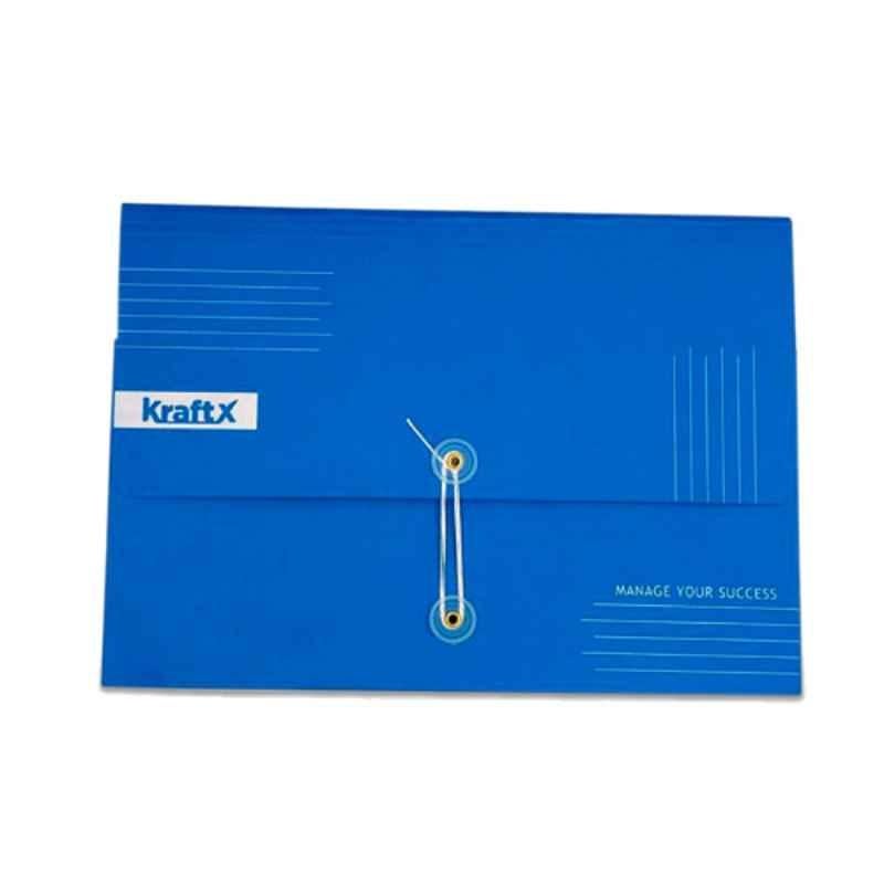 Solo Kraftx A4 Blue Document Bag, KB118 (Pack of 50)