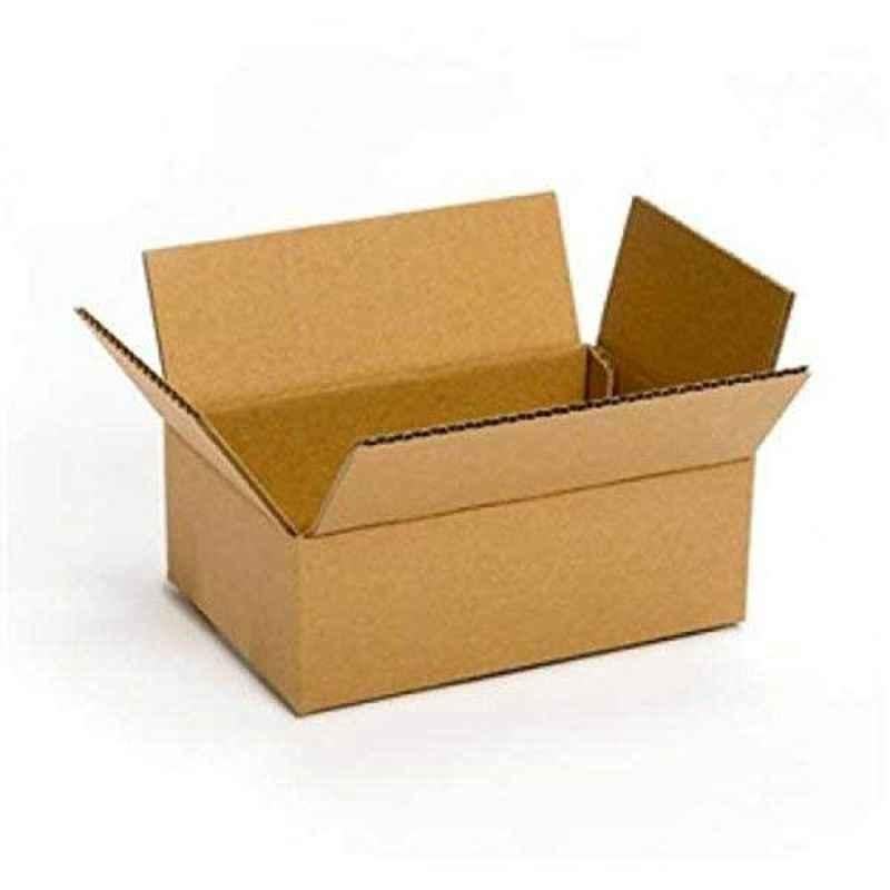 ABS 24x18x18 inch 5 Ply Paper Brown Rectangular Corrugated Box, ABS149 (Pack of 5)