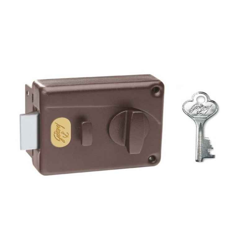 Godrej Inside Opening Super Night Latch Rim Lock, 8812
