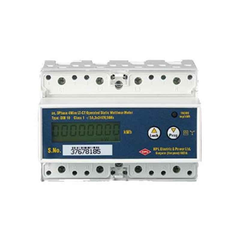 HPL 5A DIN Rail Mounted Multi Function Energy Meter, TDPL281E020000OC00