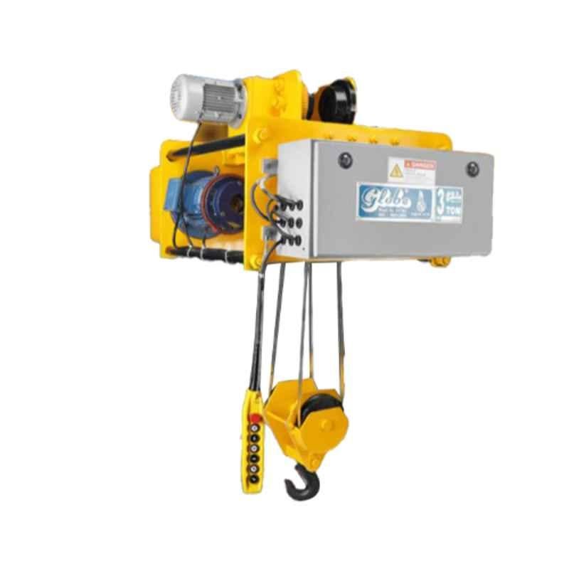 Globe 5 Ton 6m Lift Fix Type Electric Wire Rope Hoist with 1 Year Warranty, M2