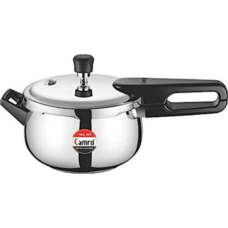 Camro Dolphin 3.5L Stainless Steel Outer Lid Induction Bottom Pressure Cooker, SSOLDC-01