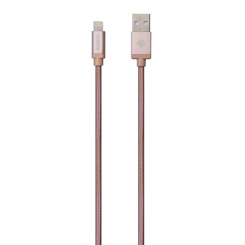 Cadyce 1.2m Rose Gold USB Sync Lightning Cable, CA-ULCR