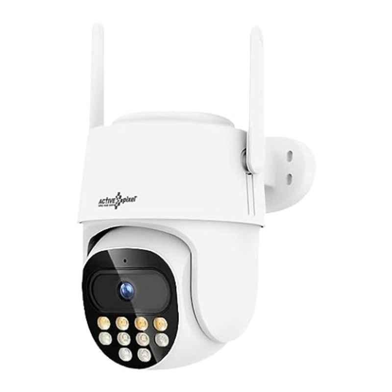 Active Pixel 2MP Full Color Night Vision Two Way Audio PTZ Outdoor Wireless Surveillance Camera