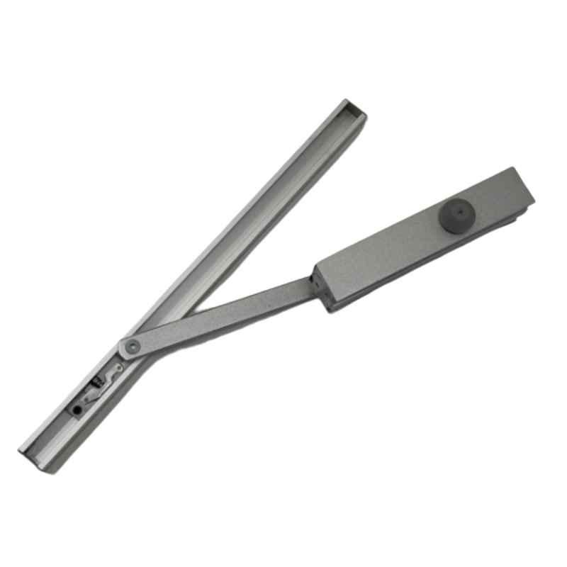Ebco 30-80kg Silver Finish Pelmet Arm Door Closer, DCP-80