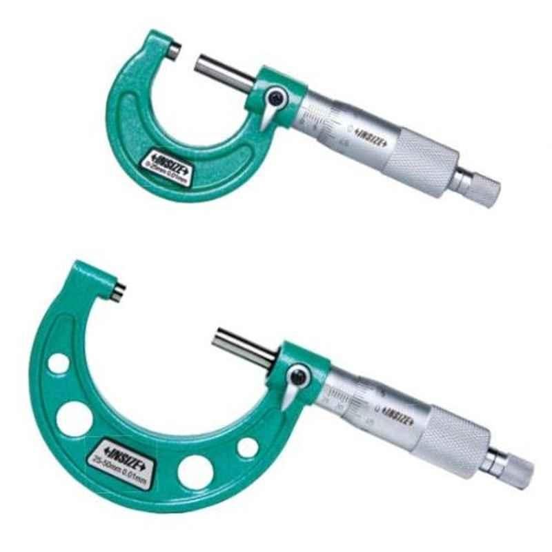 Insize 50-75 mm Outside Micrometer, 3203-75A