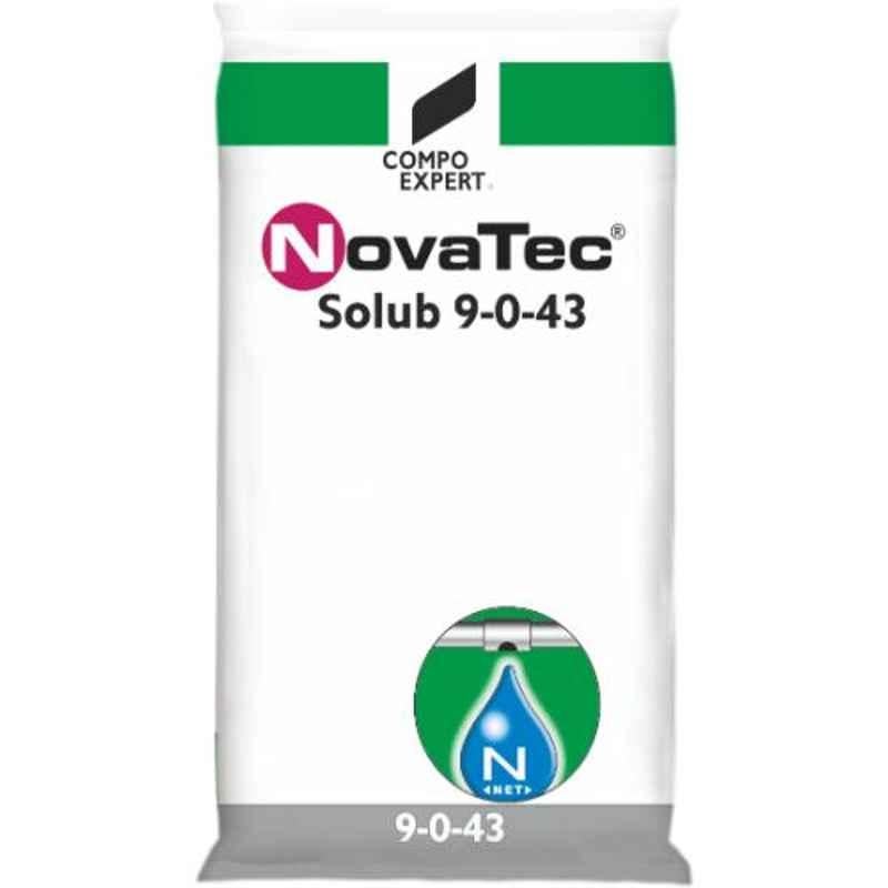 Agricare NovaTec Solub 9-0-43 1kg Ammonium Stabilised Water Soluble NK Fertilizer with Nitrification Inhibitor
