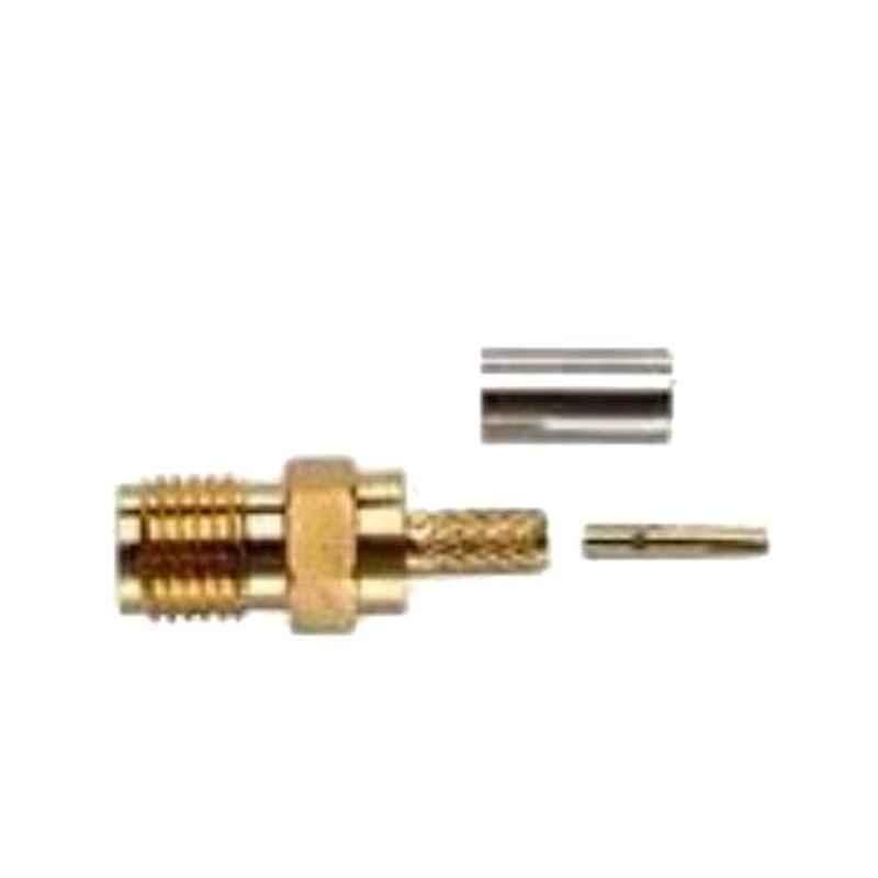 Pomona 72954 SMA Jack Straight Crimp RF Connector, 3094197
