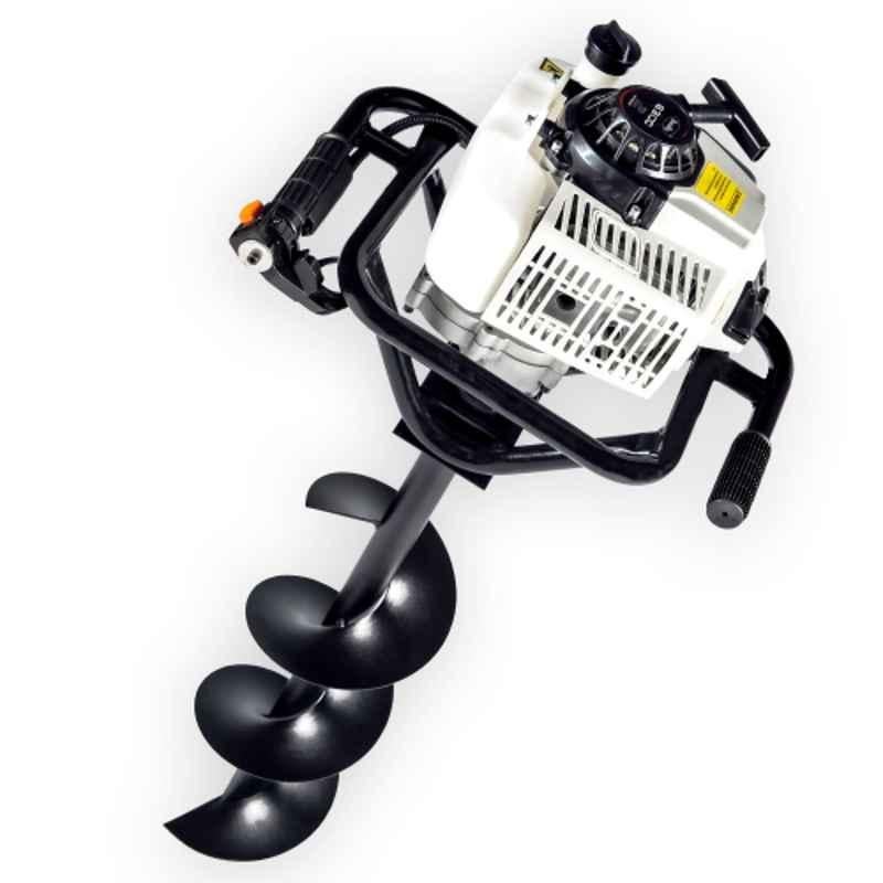 Really RAPL-EA-6310 2.2kW 63cc 2 Stroke Earth Auger with 8 inch & 12 inch Drill Bit, MTAK-EN-EA-4958