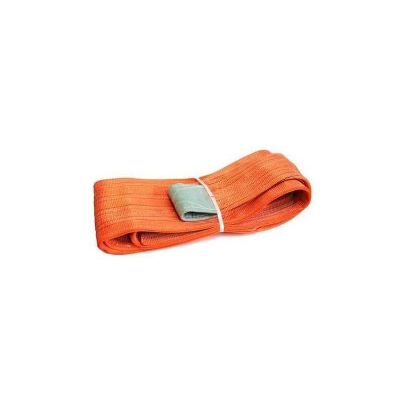 Ferreterro 10 Ton 4m Orange Double Ply Flat Polyester Webbing Sling