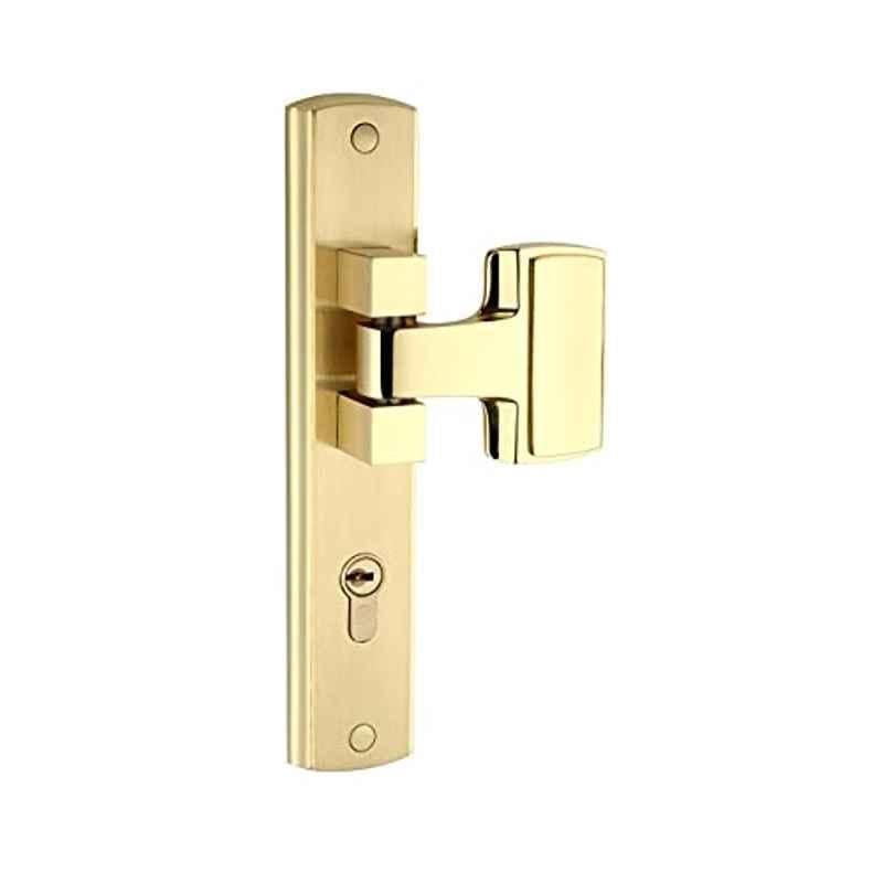 Bonus Ruby G5 Reflex 85mm Brush Brass Bathroom Mortice Lock Set