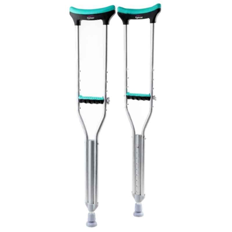 Tynor Axillary Crutch Walking Sticks Pair, Size: L