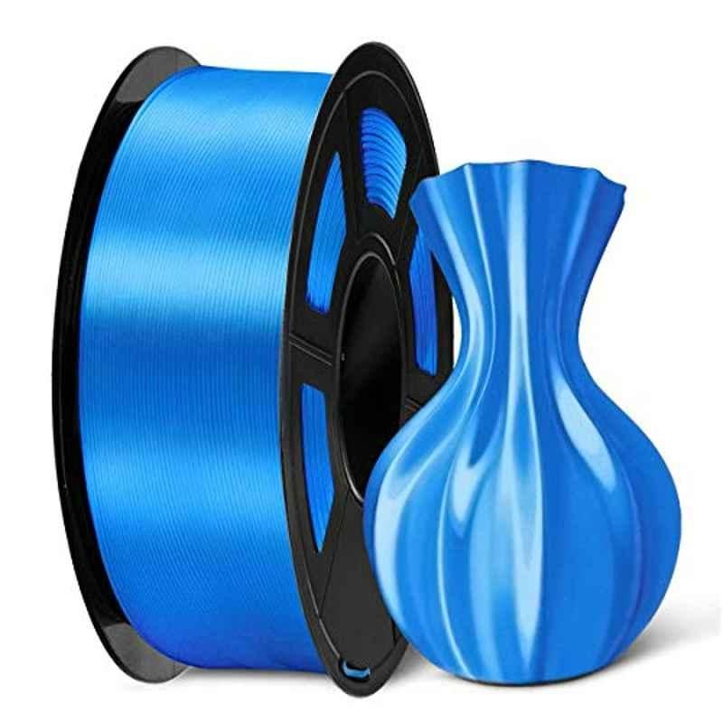 Sunlu 1kg 1.75mm Silk Blue PLA Filament for 3D Printer