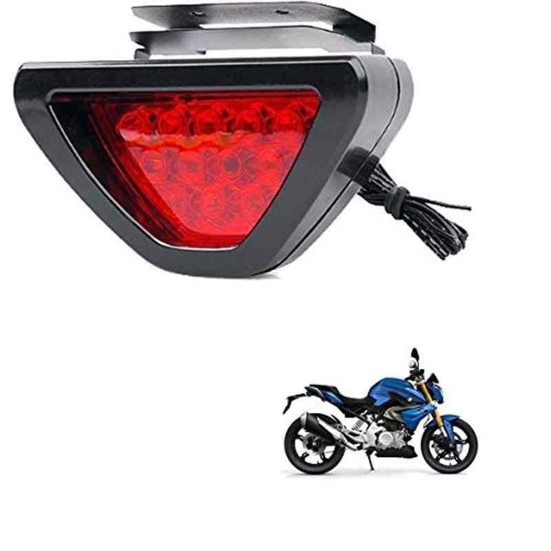 Kozdiko 12 LED Triangle Shape Bike Brake Light with Flash Mode for BMW G3 10R, koz_94873