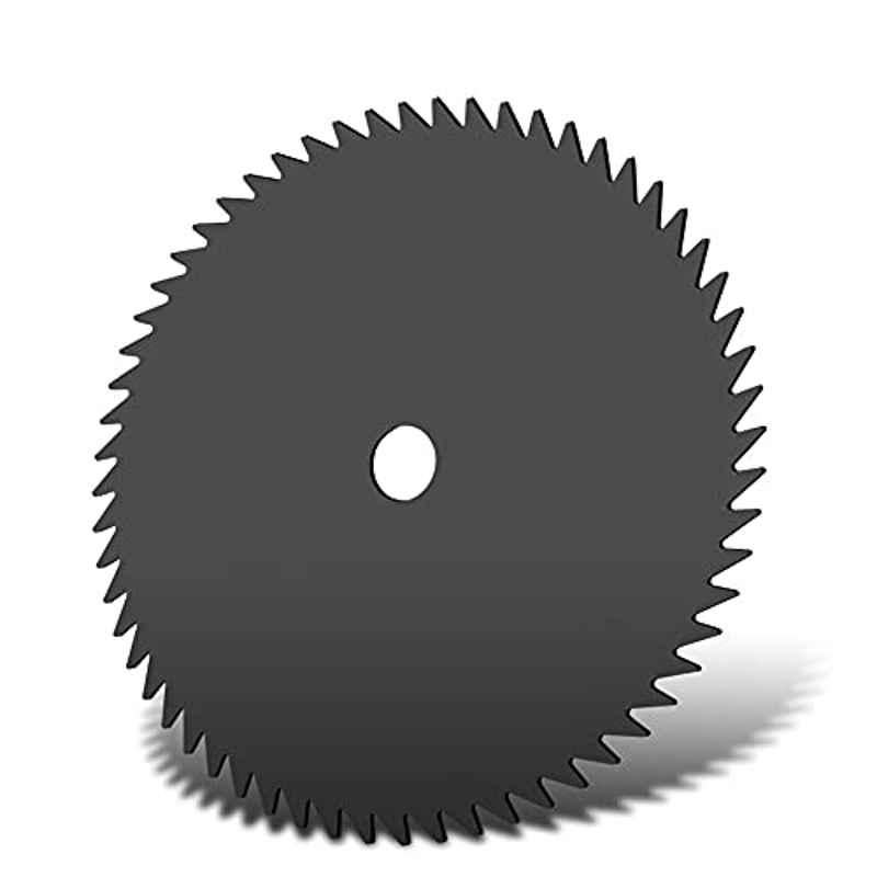 Farmo Tools 80T Iron Black Powder Coating Brush Cutter Blade, CSNE004