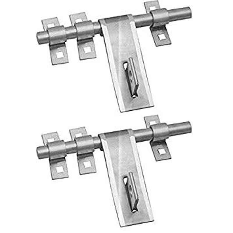 Smart Shophar 10 inch Stainless Steel Silver Lotus Aldrop, SHA40AL-LOTU-SL10-P2 (Pack of 2)