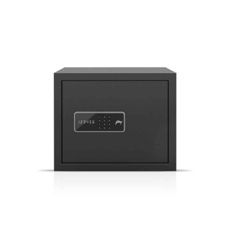 Godrej NX Pro 30 Liters Ebony Digital Safe Locker with Non-Volatile Memory, Internal Lighting & Low Battery Indicator (Tijori)