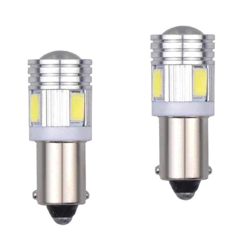AllExtreme EXBA2SB 2 Pcs BA9S Socket LED Parking Light Set
