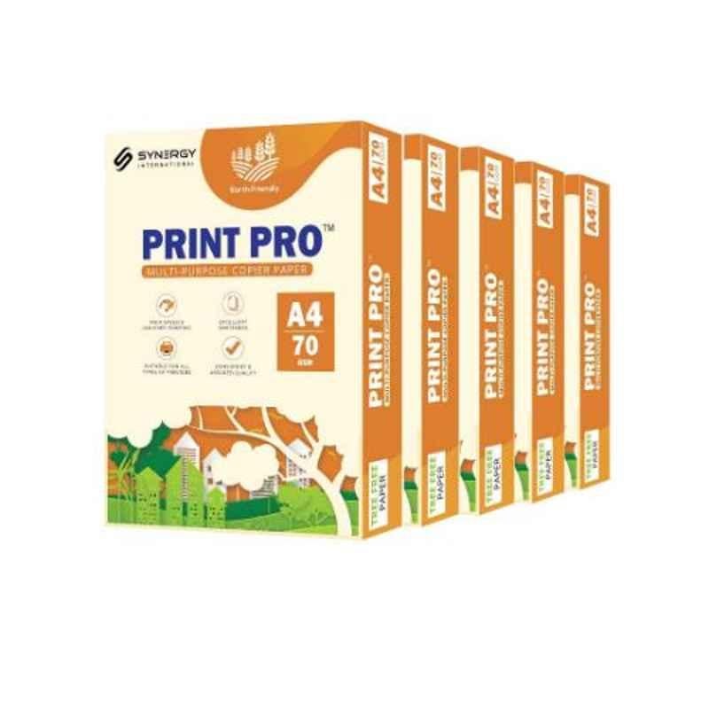 Print Pro 70GSM A4 Copier Paper (Pack of 5)