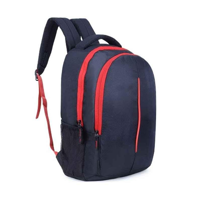 Barcelona 21L Polyester Red Casual Travel Backpack