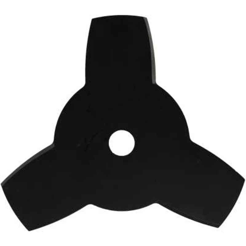 Farmo Tools 3T 10 inch Metal Black Helicopter Brush Cutter Blade, KV2-3T