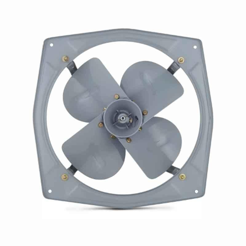 Lazer Xenon 70W 1400rpm Grey 4 Blade Domestic Exhaust Fan, XENON12GRY, Sweep: 300 mm (Pack of 2)