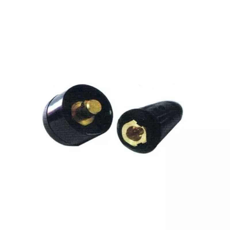 Neoweld 10-25mm Black Brass Square Power Plugs & Sockets