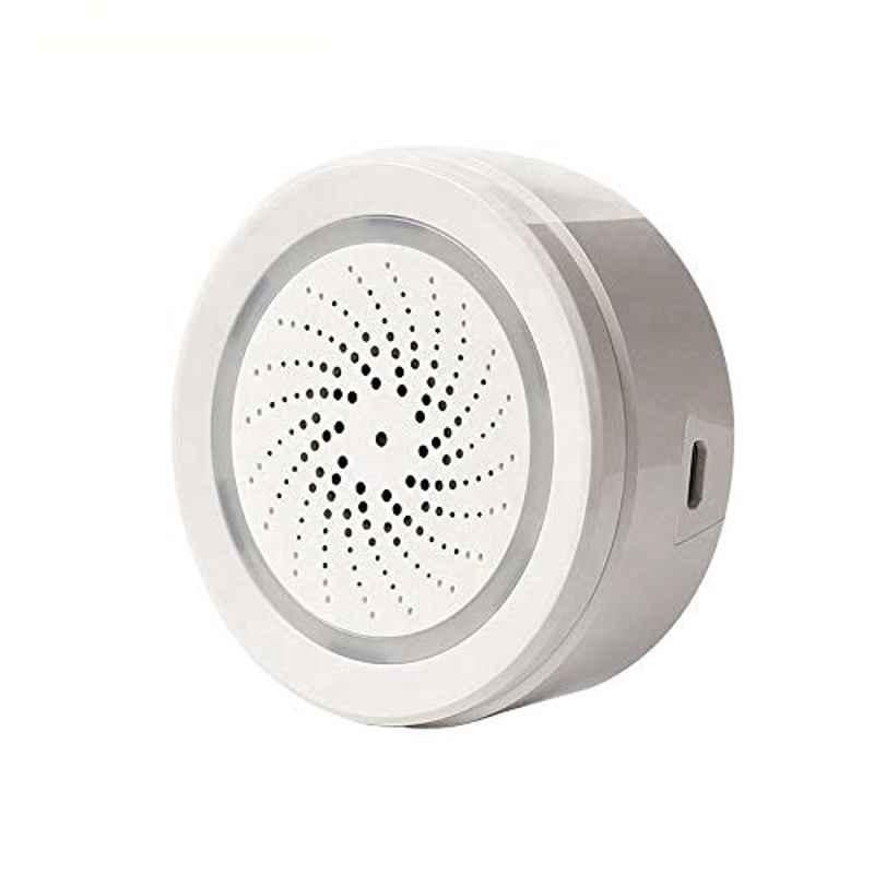 Okos Wi-Fi Smart Home 3-in-1 Siren with Temperature & Humidity Sensor