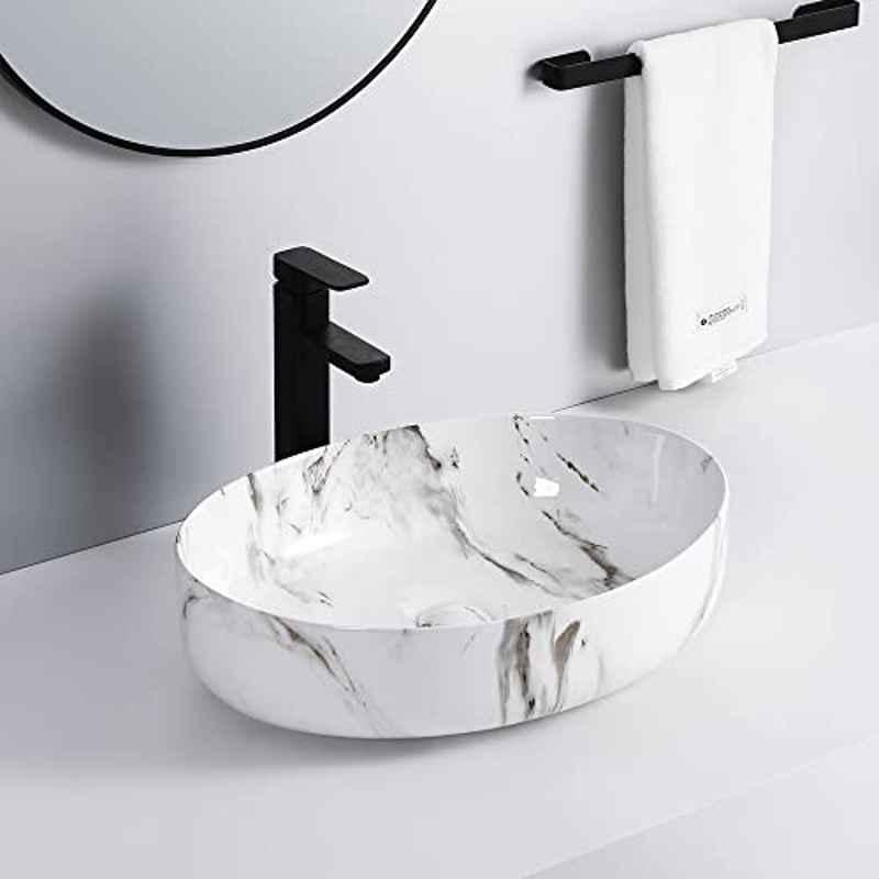 Bassino Art 55x41.5x14cm Ceramic Wash Basin, BTT_1037