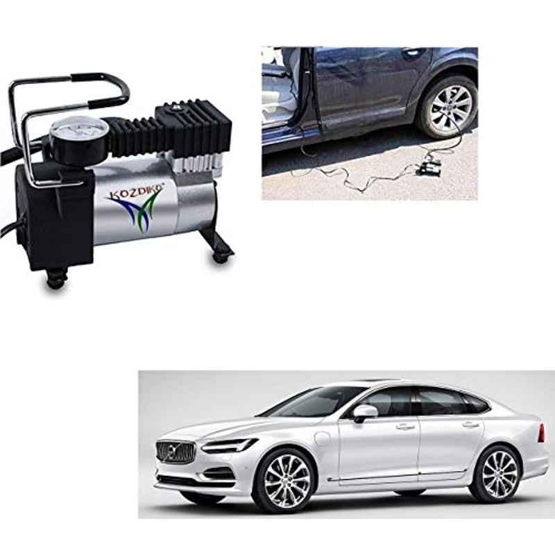 Kozdiko 12V DC Heavy Duty Metal Tyre Inflator for Volvo S90, Tyre_Inflator_D260
