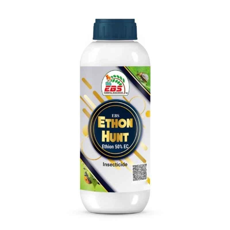EBS Ethon Hunt 1 Litre Ethion 50% EC Insecticides for Thrips, Aphids, Post & Pre Construction Termite Treatment (Pack of 10)